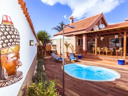 Strandnahes Ferienhaus Hibiscus mit privatem Pool - Photo 9