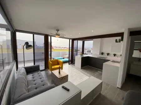 Penthouse El Cotillo vue mer, 34m², terrasse privée : photo 2