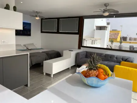 Penthouse El Cotillo vue mer, 34m², terrasse privée : photo 3