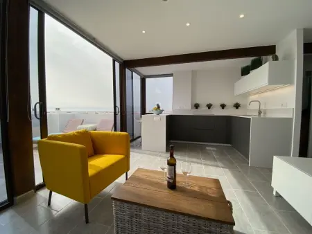 Penthouse El Cotillo vue mer, 34m², terrasse privée : photo 6