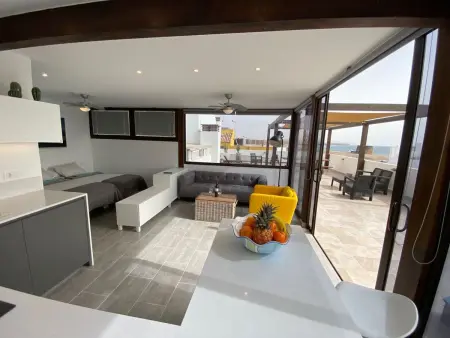 Penthouse El Cotillo vue mer, 34m², terrasse privée : photo 7