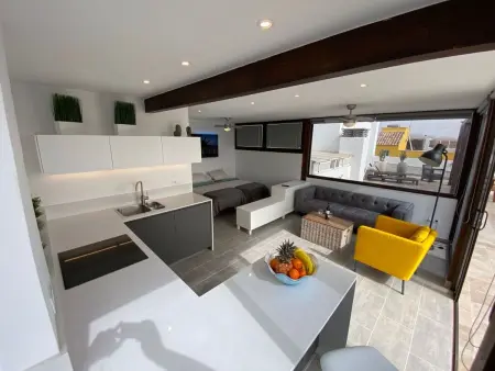 Penthouse El Cotillo vue mer, 34m², terrasse privée : photo 8