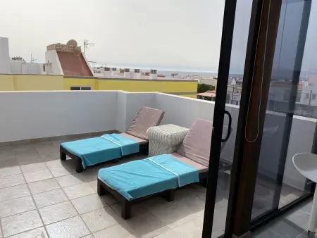 Penthouse El Cotillo vue mer, 34m², terrasse privée : photo 10