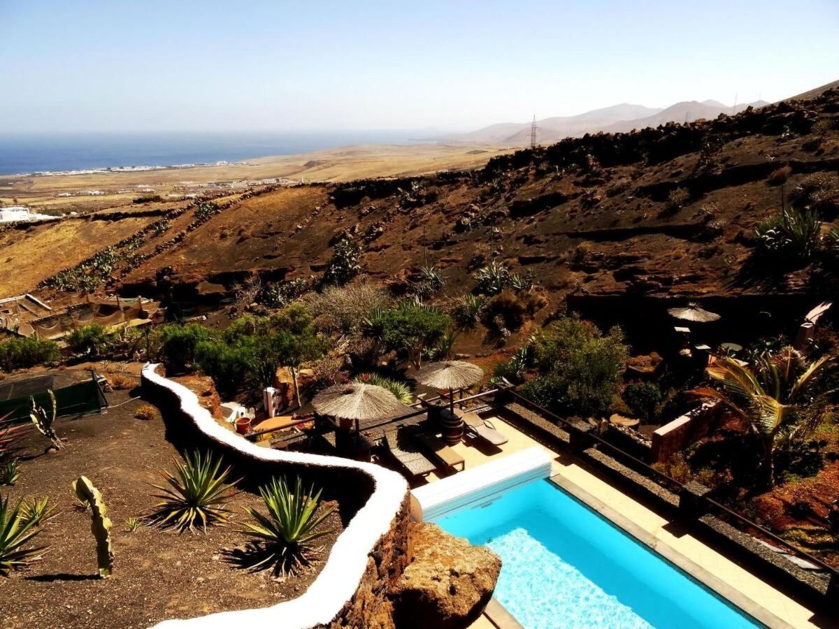 Maison troglodyte à La Asomada, piscine chauffée vue mer - Photo 1
