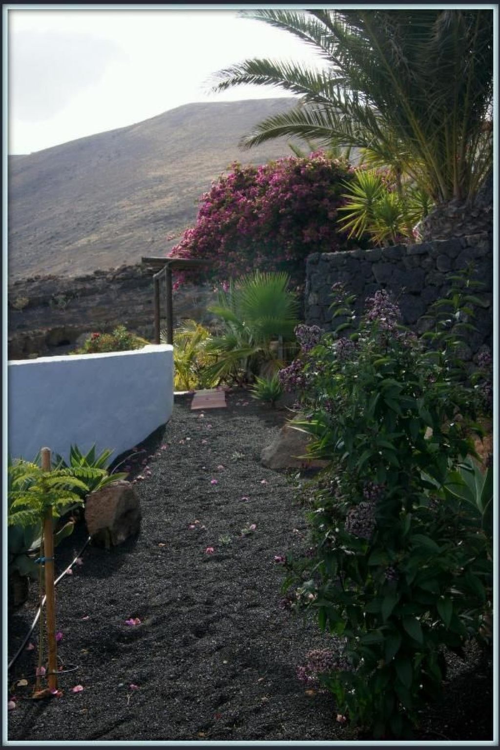 Maison troglodyte à La Asomada, piscine chauffée vue mer - Photo 7