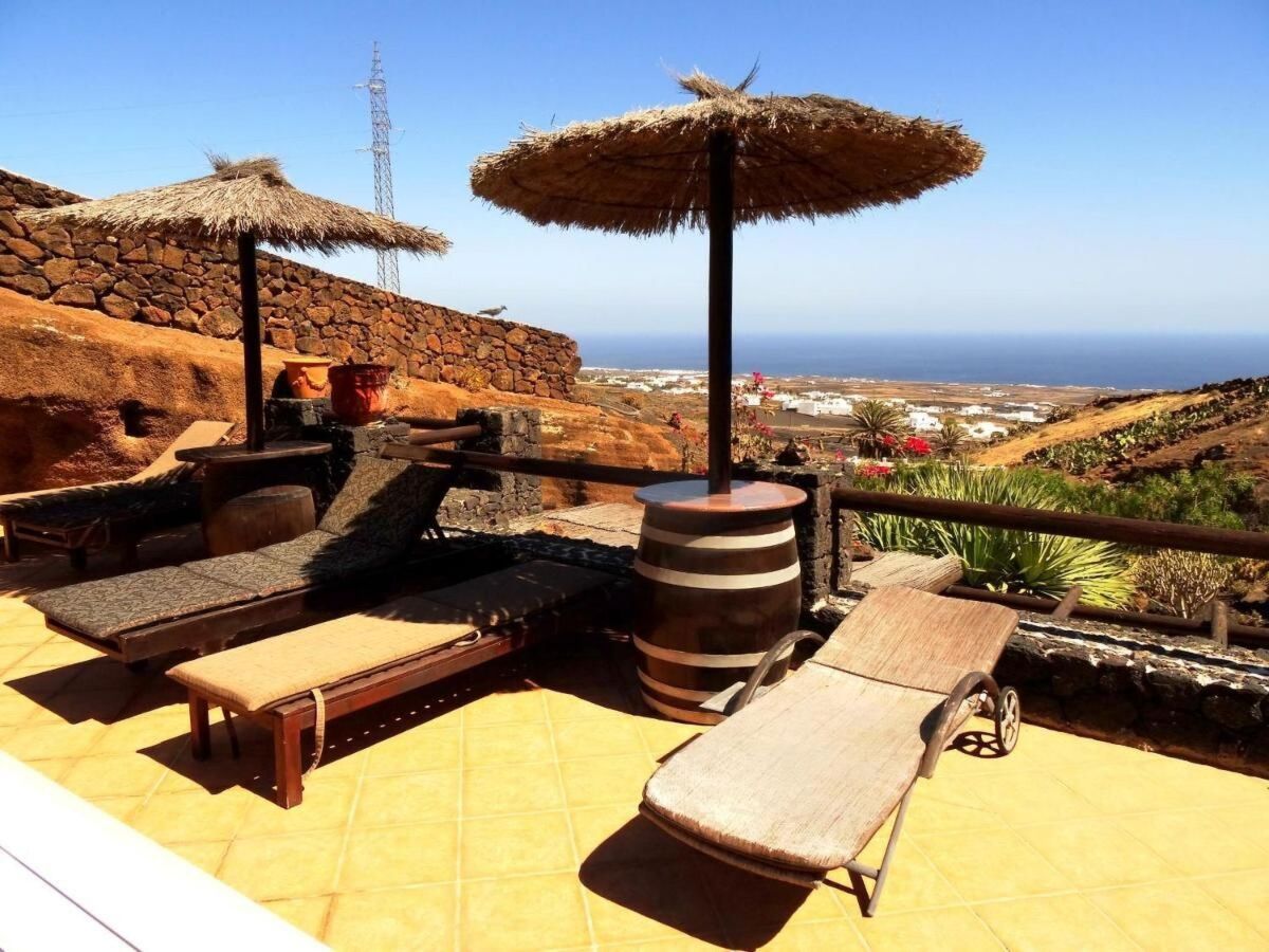 Maison troglodyte à La Asomada, piscine chauffée vue mer - Photo 37