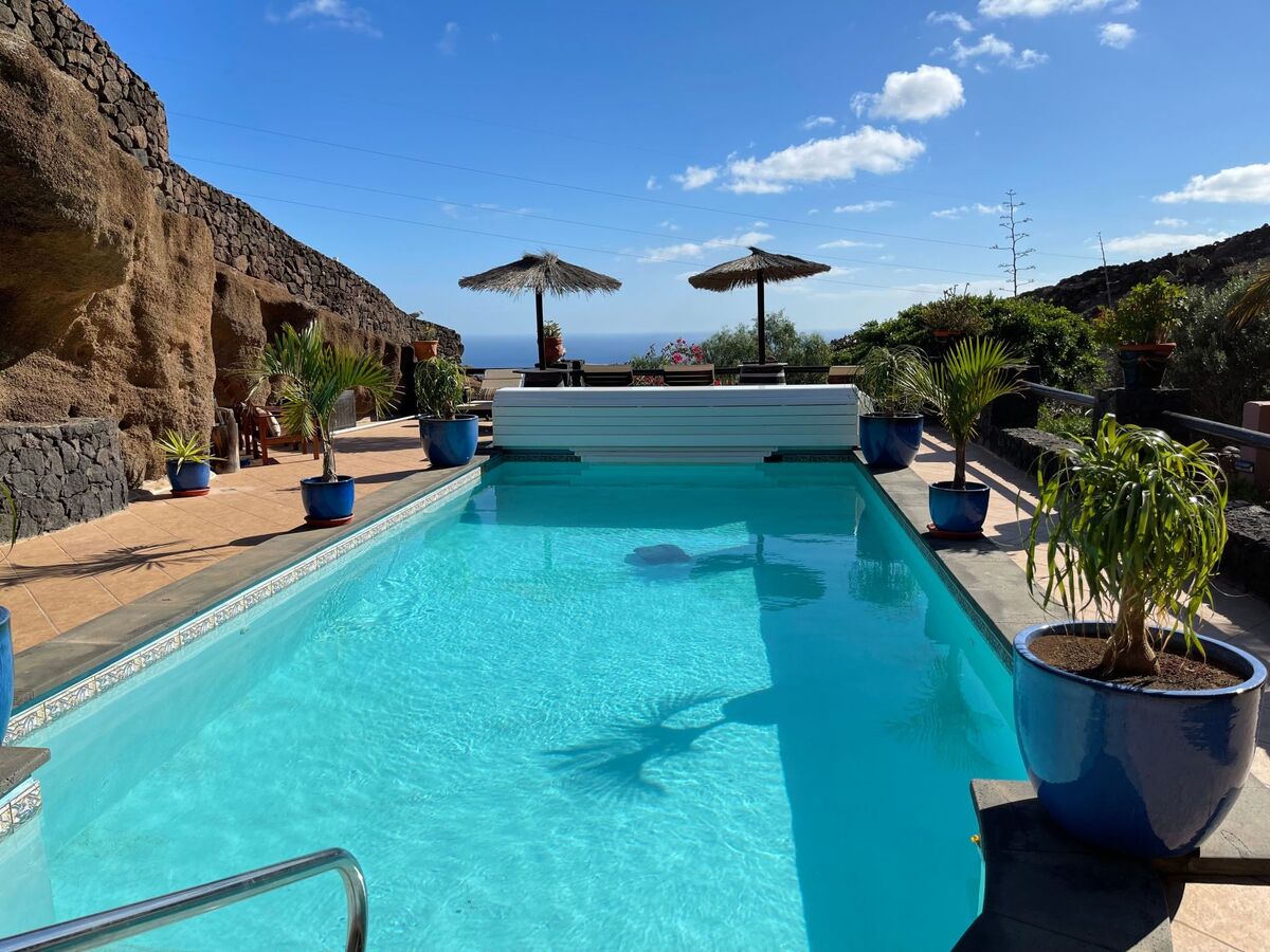 Maison troglodyte à La Asomada, piscine chauffée vue mer - Photo 42