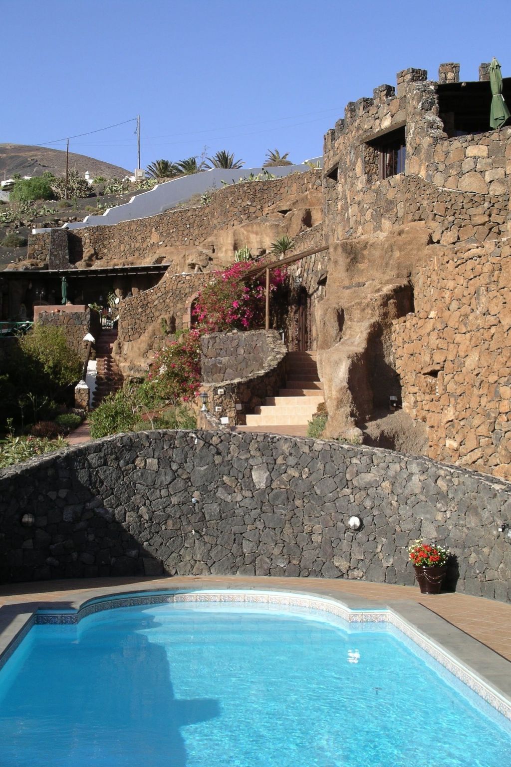 Maison troglodyte à La Asomada – piscine chauffée vue mer - Photo 4