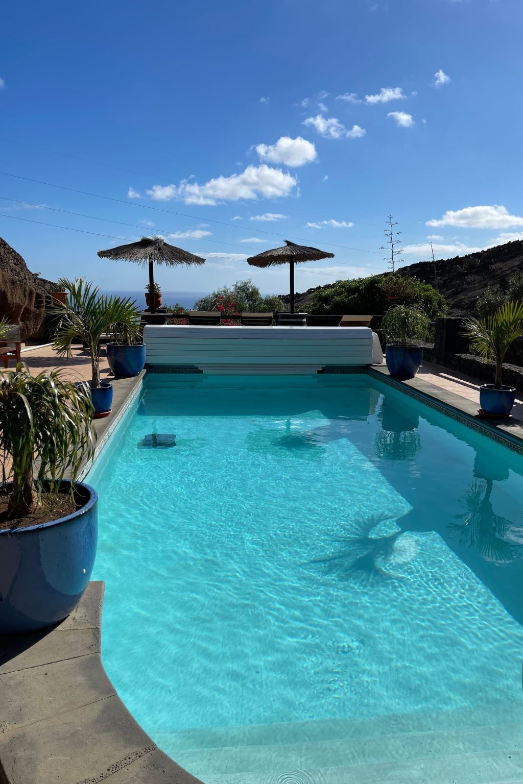 Maison troglodyte à La Asomada – piscine chauffée vue mer - Photo 6