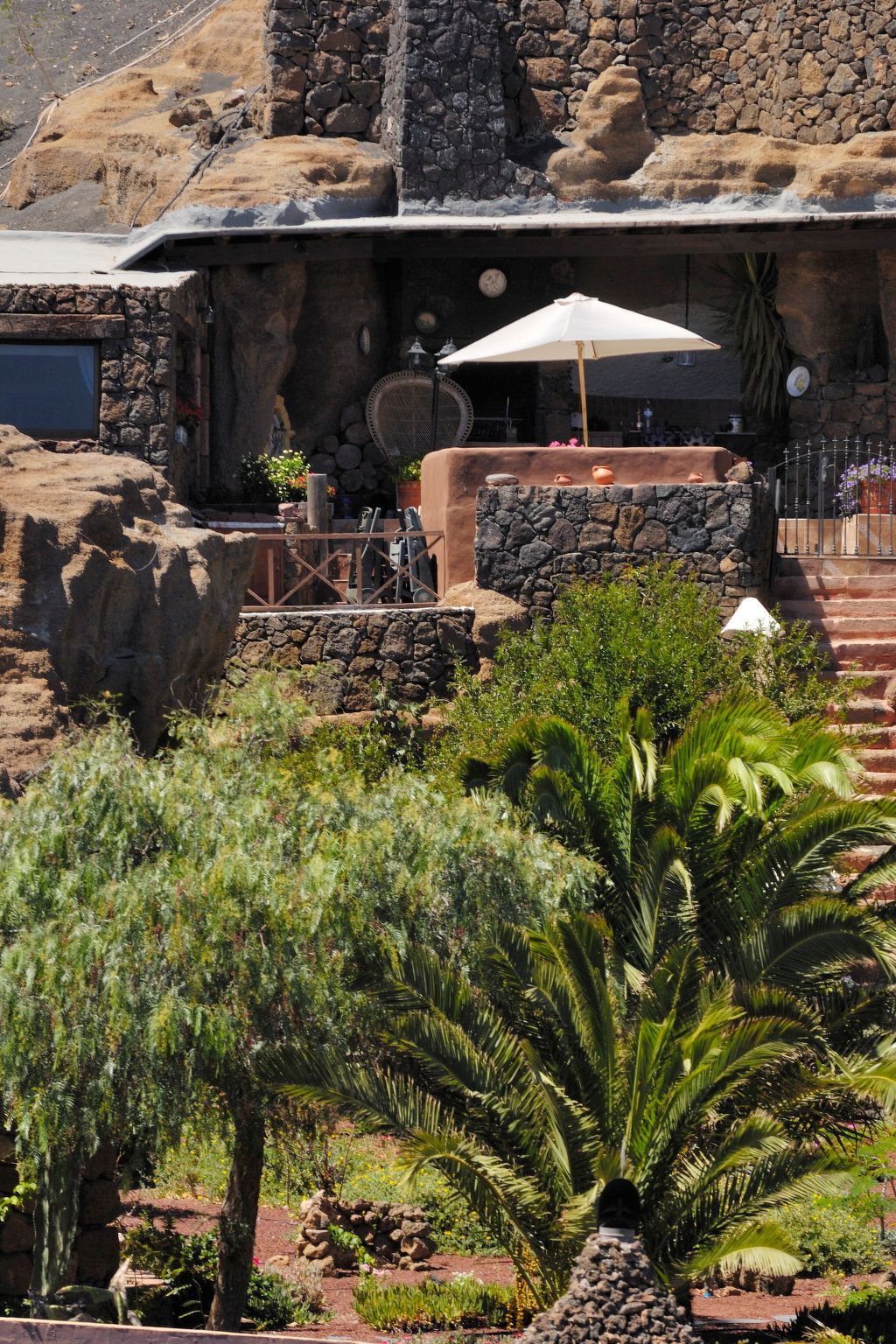 Maison-grotte volcanique à Lanzarote, piscine chauffée vue mer - Photo 83