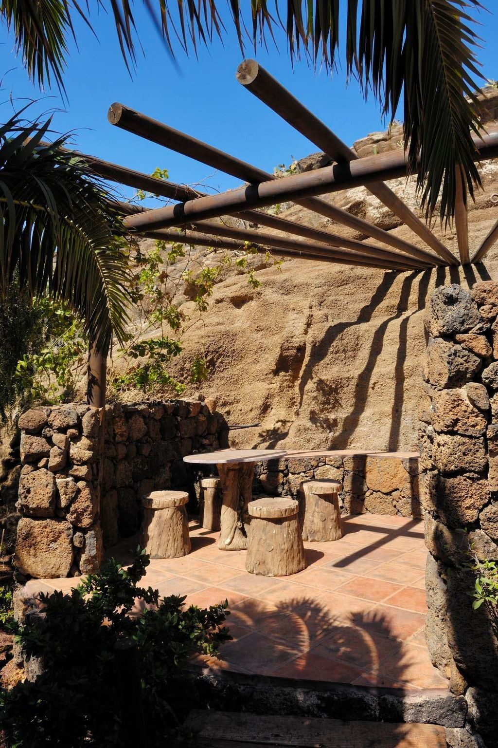 Maison-grotte volcanique à Lanzarote, piscine chauffée vue mer - Photo 86