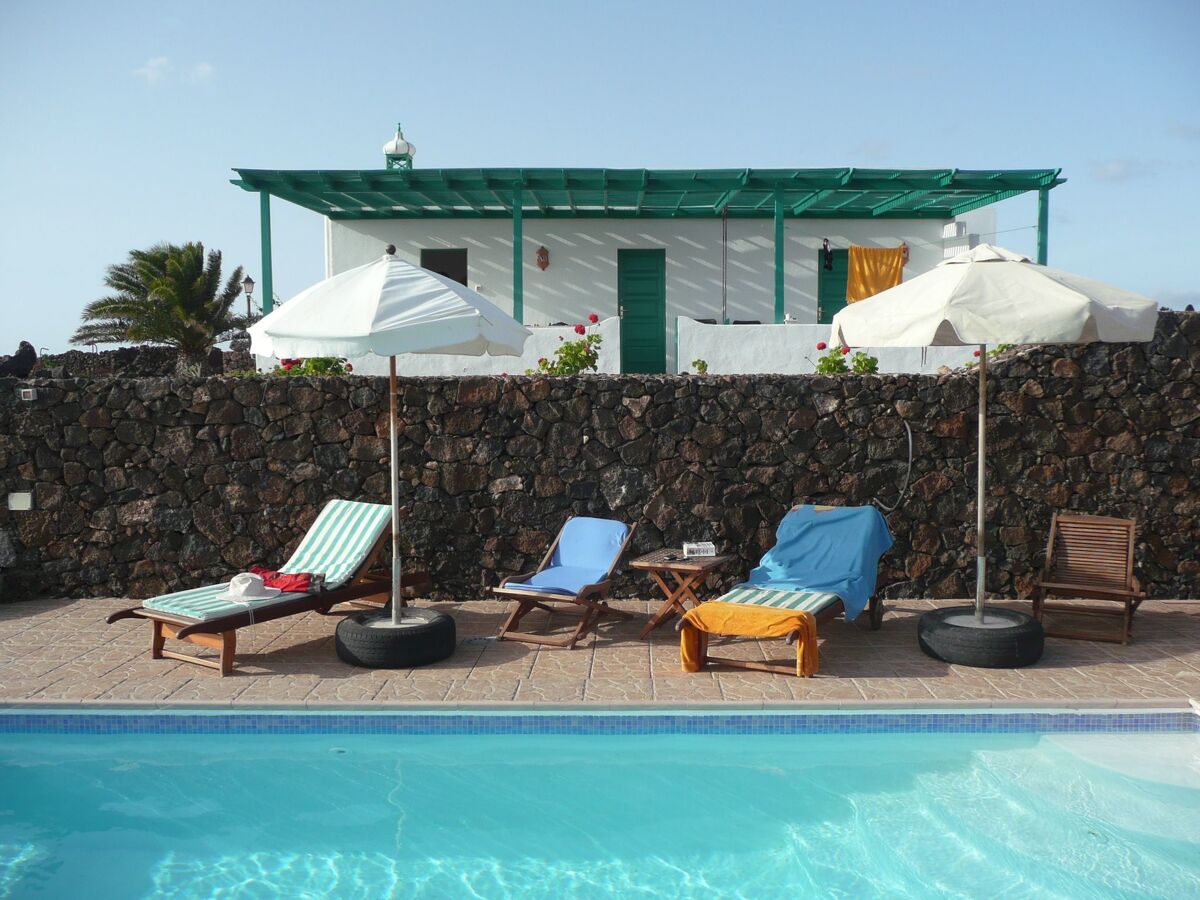 Finca Casa Andrés avec piscine et vue mer à Lanzarote - Photo 19