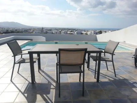 Maison Playa Blanca avec piscine, jacuzzi et vue océan : photo 5