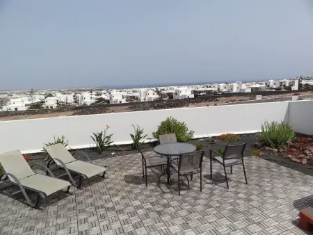 Maison Playa Blanca avec piscine, jacuzzi et vue océan : photo 9