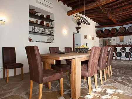 Finca Can Gall – Mas ibicenco de 300 ans avec piscine à San Lorenzo : photo 8