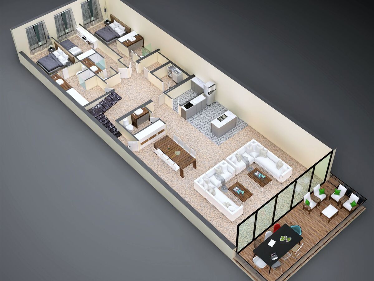Duplex 4 chambres à 5 m de la plage, Colònia St Jordi - Photo 60