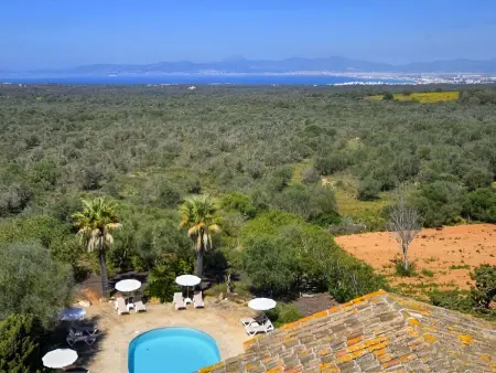 Finca 6 chambres avec piscine eau salée à Llucmajor : photo 10