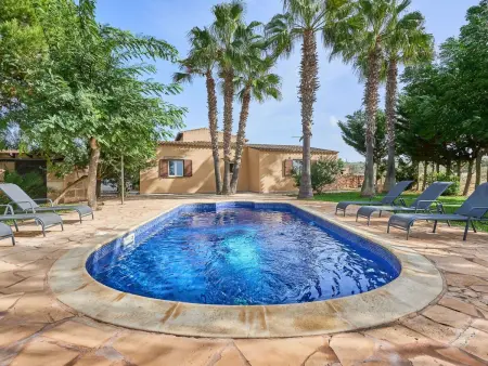 Location maison à Ses Salines, Rustikale Villa mit privatem Pool