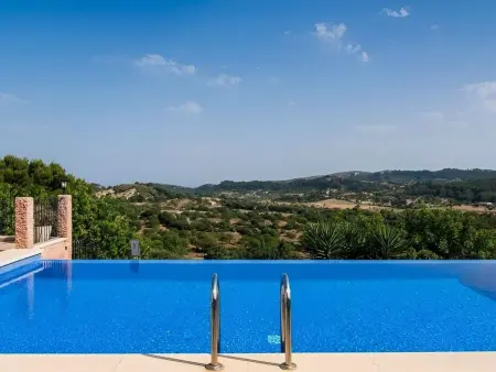 Finca à Son Gall Vell : piscine, jacuzzi et vue mer par beau temps : photo 10