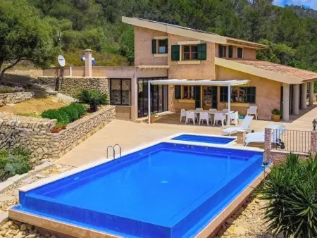 Finca à Son Gall Vell : piscine, jacuzzi et vue mer par beau temps : photo 11