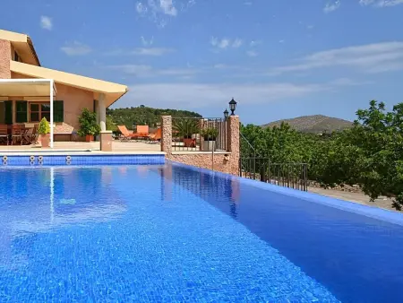 Finca à Son Gall Vell : piscine, jacuzzi et vue mer par beau temps : photo 15