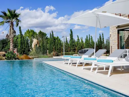 Villa avec piscine chauffée à débordement, Inca : photo 12