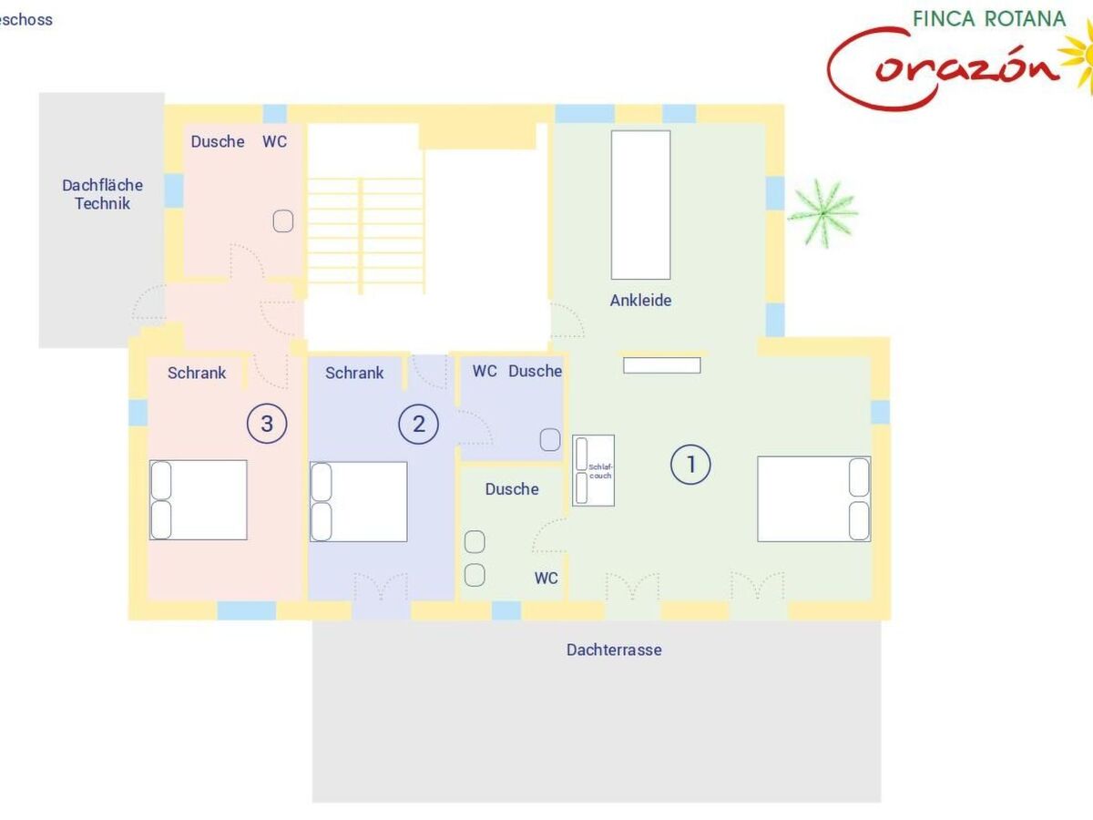 Finca Manacor – 4 chambres, piscine 14m, parc 2,1 ha - Photo 32