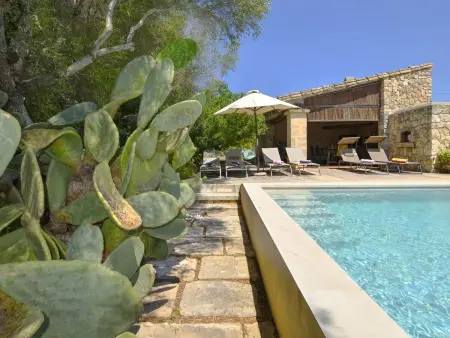 Location maison à Sant Llorenç des Cardassar, Finca mit Ruhe und Infinity-Pool