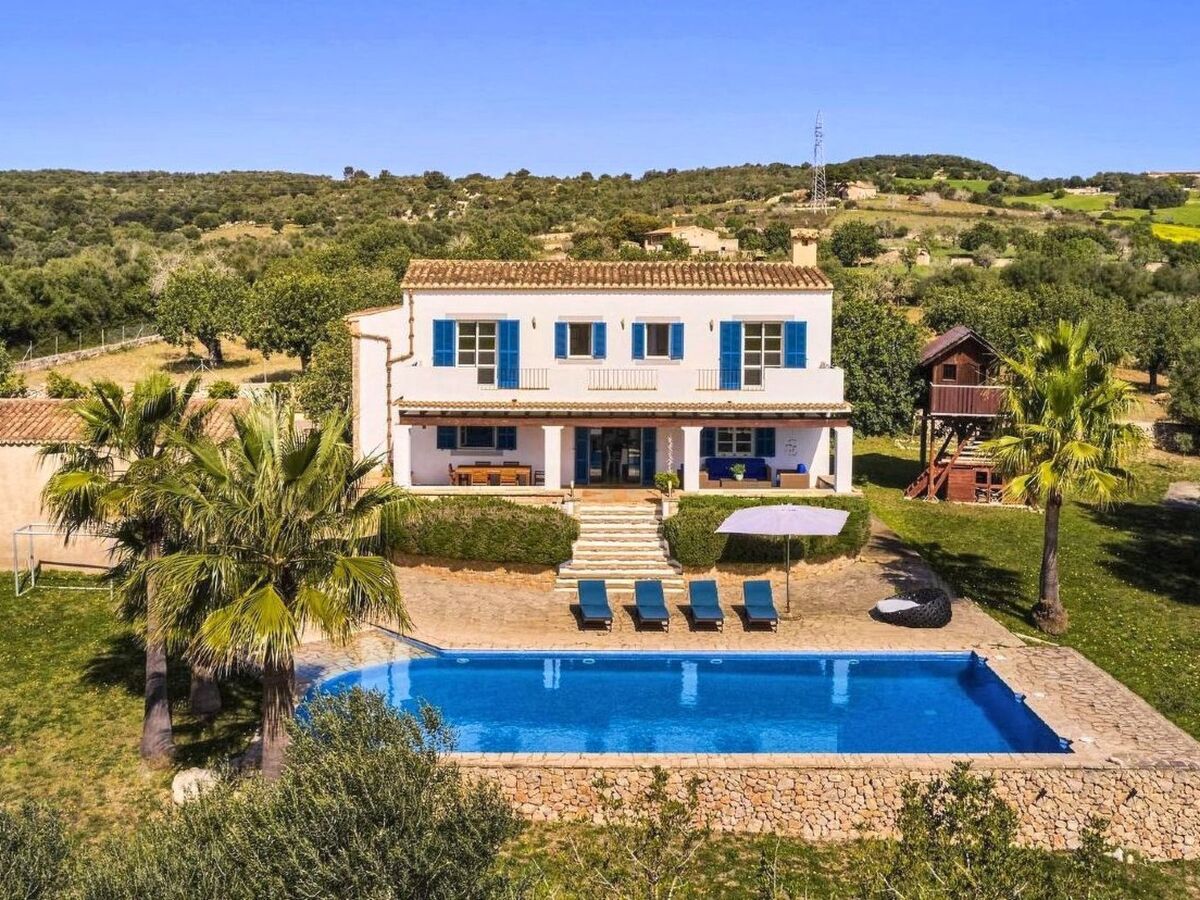 Finca Majorque 6 pers. : piscine 14m & terrain volley - Photo 1