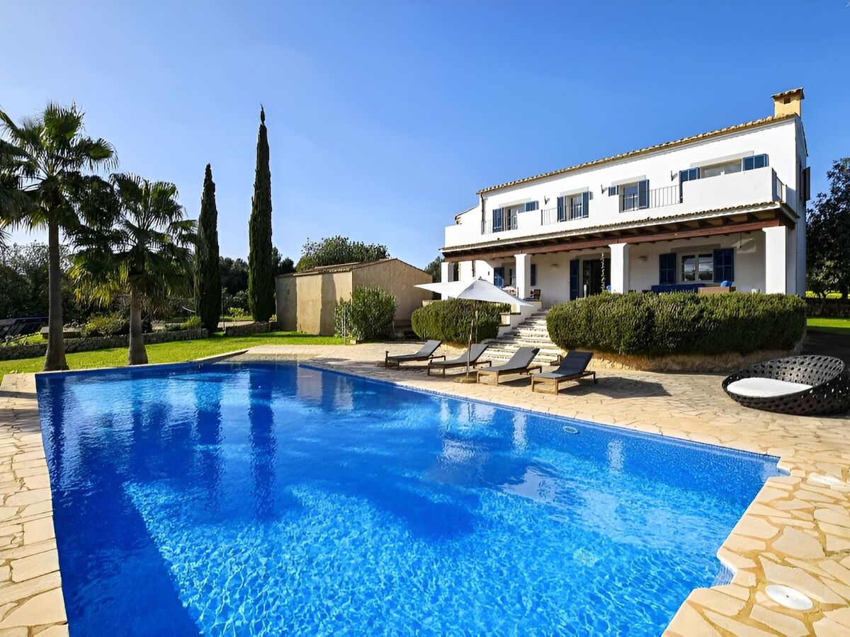 Finca Majorque 6 pers. : piscine 14m & terrain volley - Photo 5
