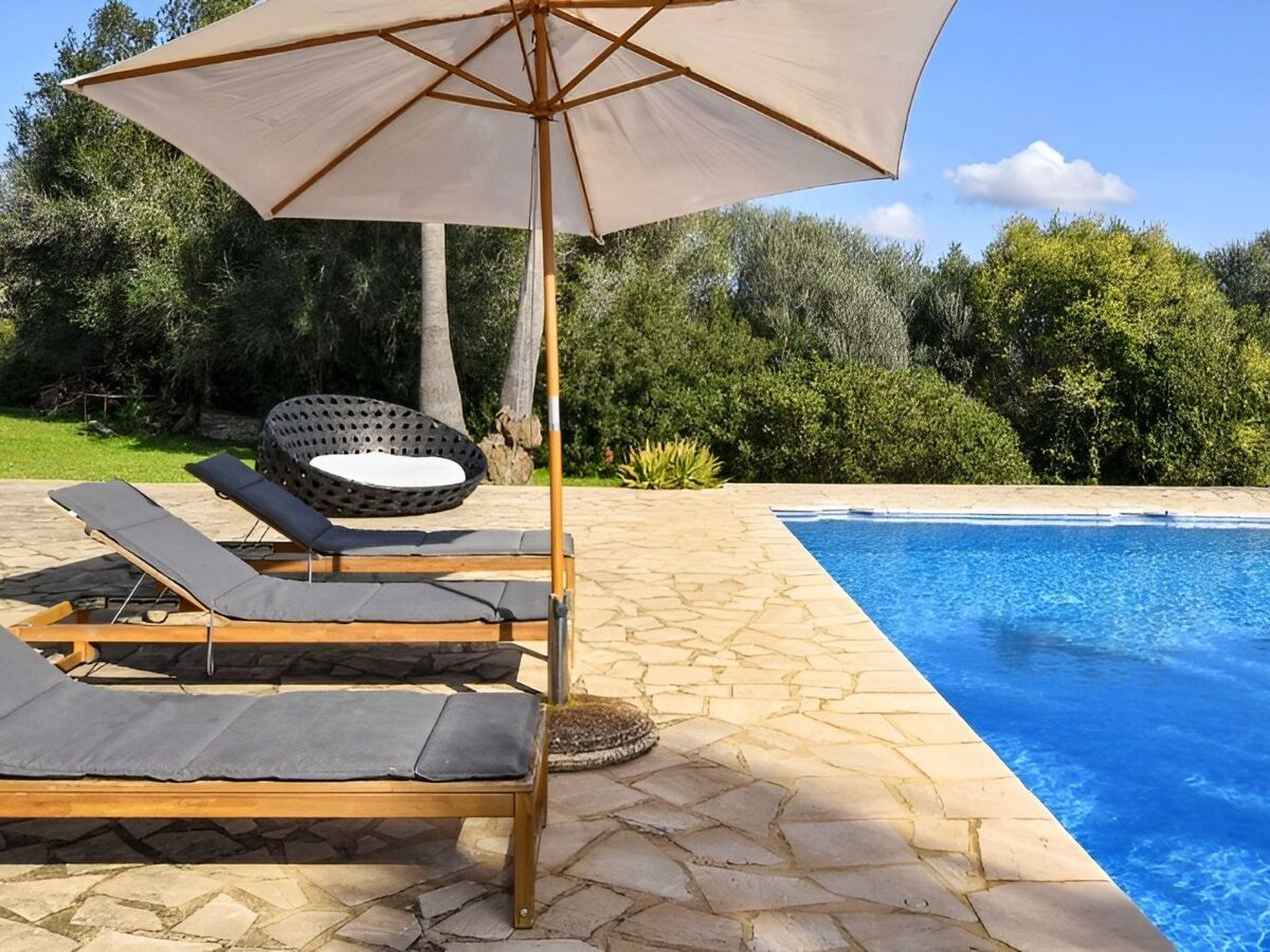 Finca Majorque 6 pers. : piscine 14m & terrain volley - Photo 8