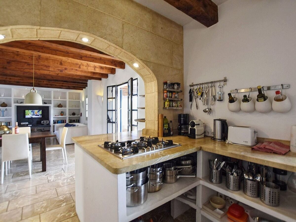 Finca Majorque 6 pers. : piscine 14m & terrain volley - Photo 23