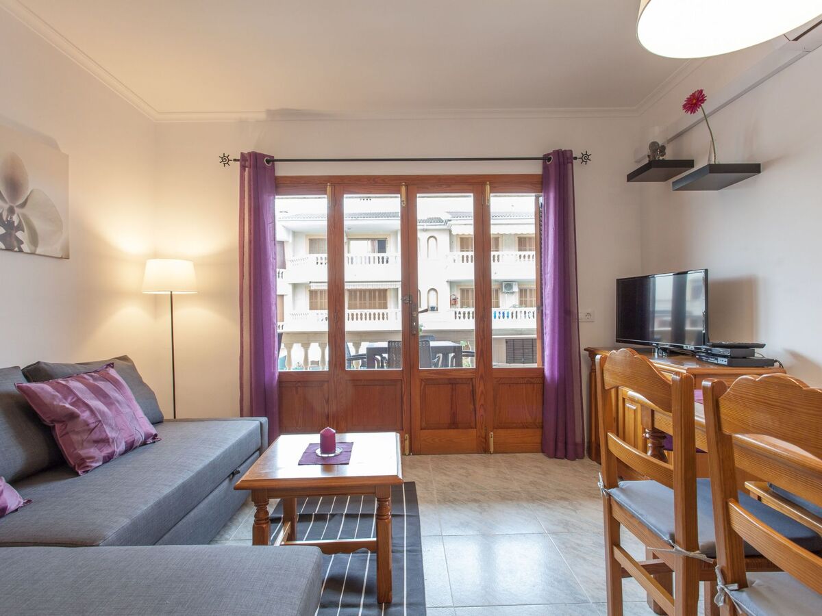 Appartement 5 pers. Can Picafort, terrasse commune avec BBQ - Photo 3