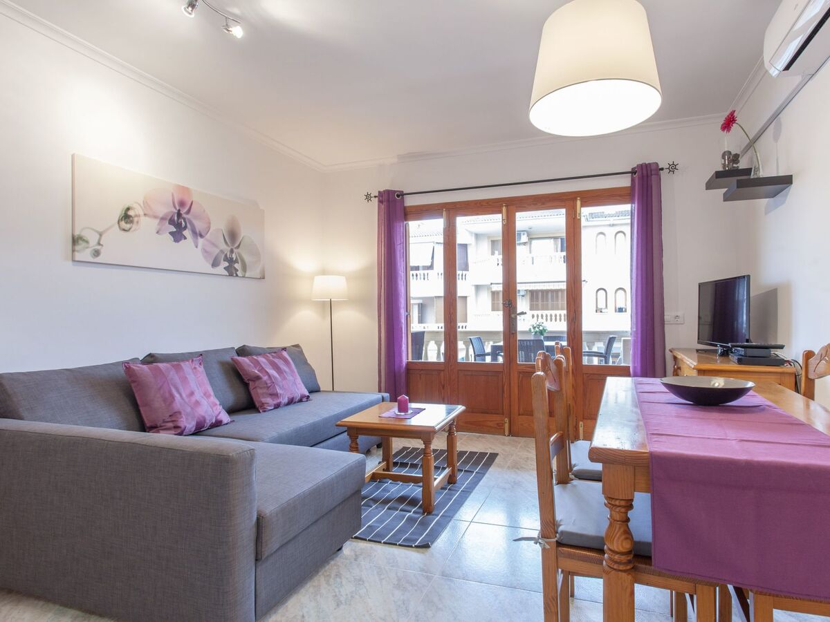 Appartement 5 pers. Can Picafort, terrasse commune avec BBQ - Photo 4