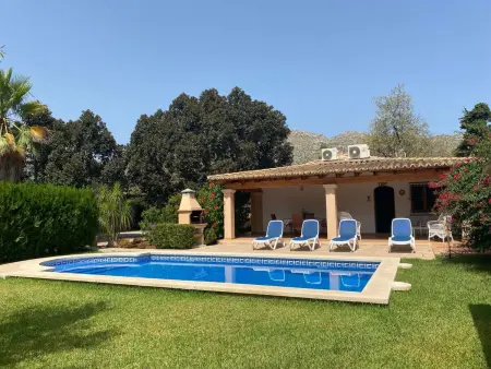 Location maison à Pollença, Finca mit Garten, Grill und Terrasse