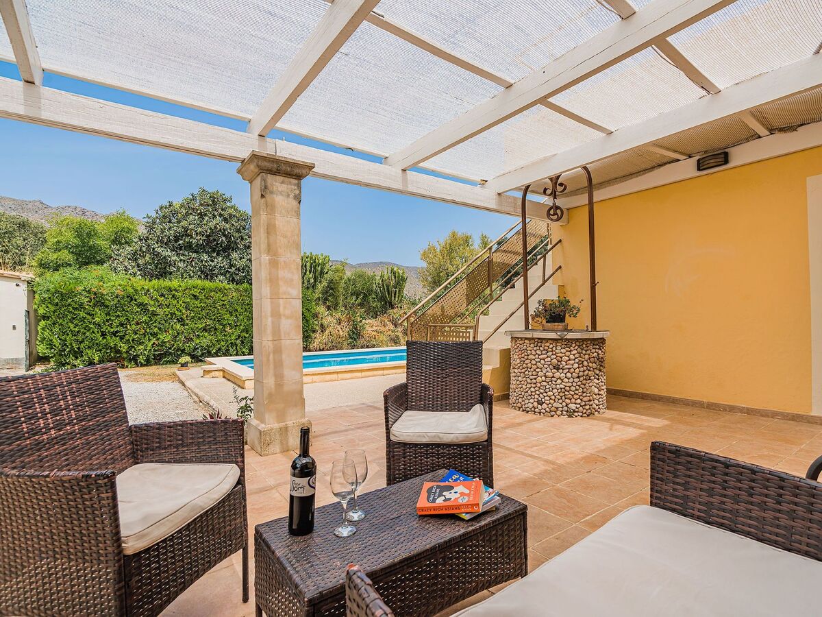 Finca Can Sureda à Pollença : piscine privée et jardin - Photo 8