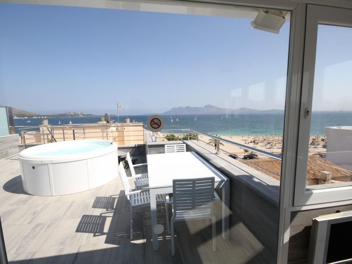 Appartement face mer Pollença, terrasse privée et jacuzzi - Photo 9