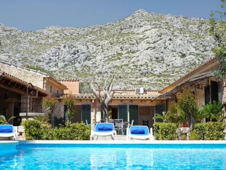 Location maison à Pollença, Charmante ländliche Villa Martorell mit Schwimmbad