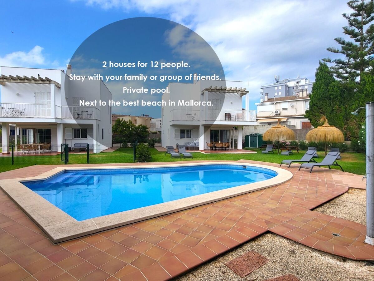 Deux maisons indépendantes 12 pers., piscine, 200m plage - Photo 2