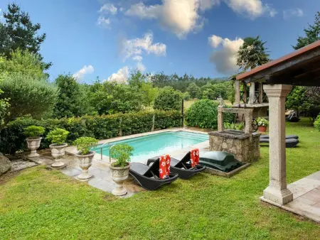 Location maison à Brión, Villa Casa dos Pazos mit privatem Pool