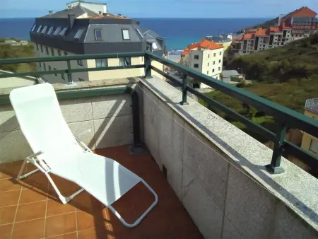 Location appartement à Malpica de Bergantiños, Ático con terraza