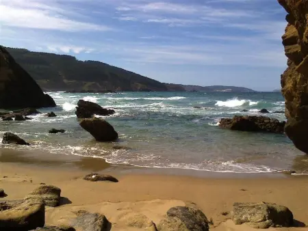 Ático con terraza y vista al mar en Malpica : photo 50