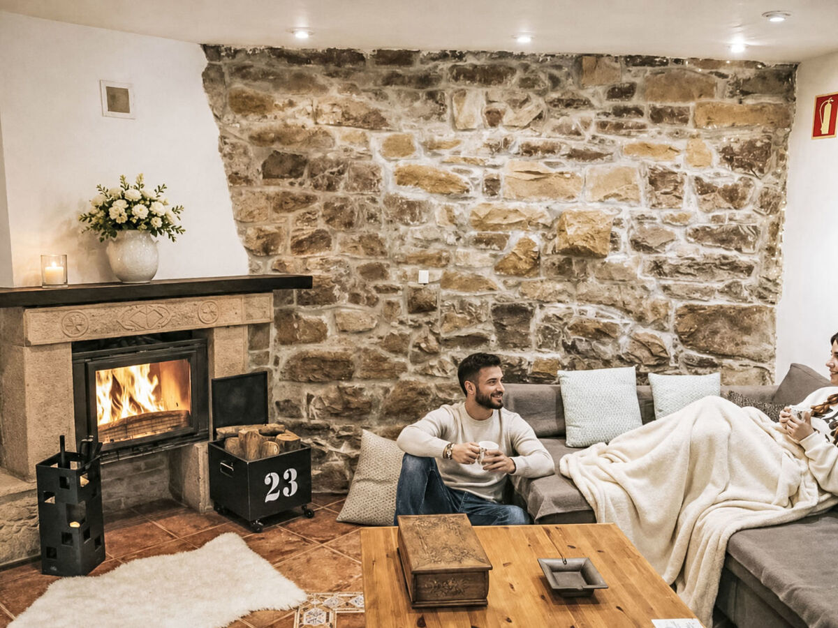 Appartement à Proaza avec jacuzzi, cheminée et vue montagne - Photo 9