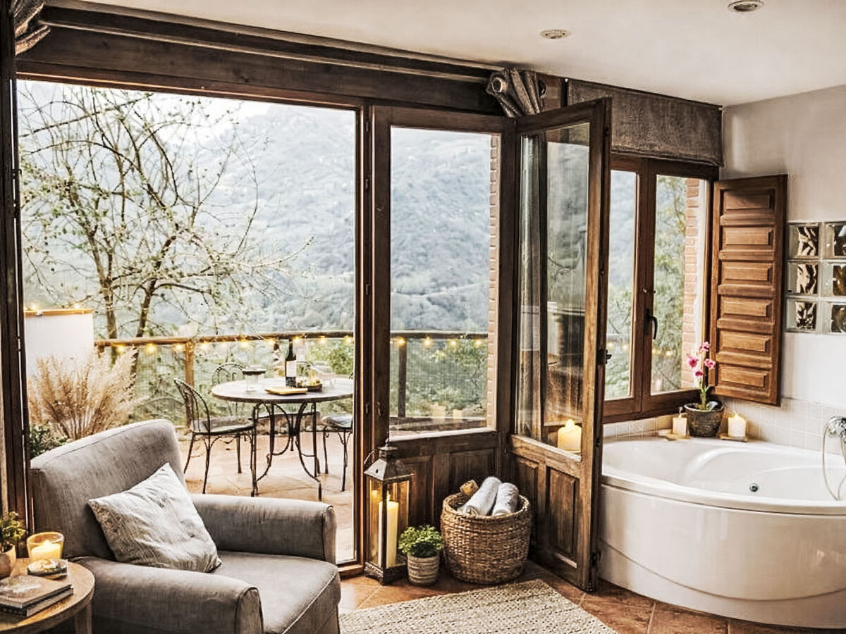 Appartement à Proaza avec jacuzzi, cheminée et vue montagne - Photo 18