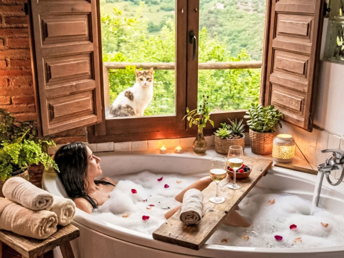 Appartement à Proaza avec jacuzzi, cheminée et vue montagne - Photo 19