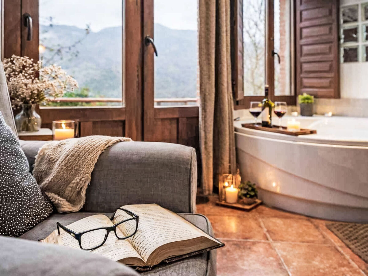 Appartement à Proaza avec jacuzzi, cheminée et vue montagne - Photo 28