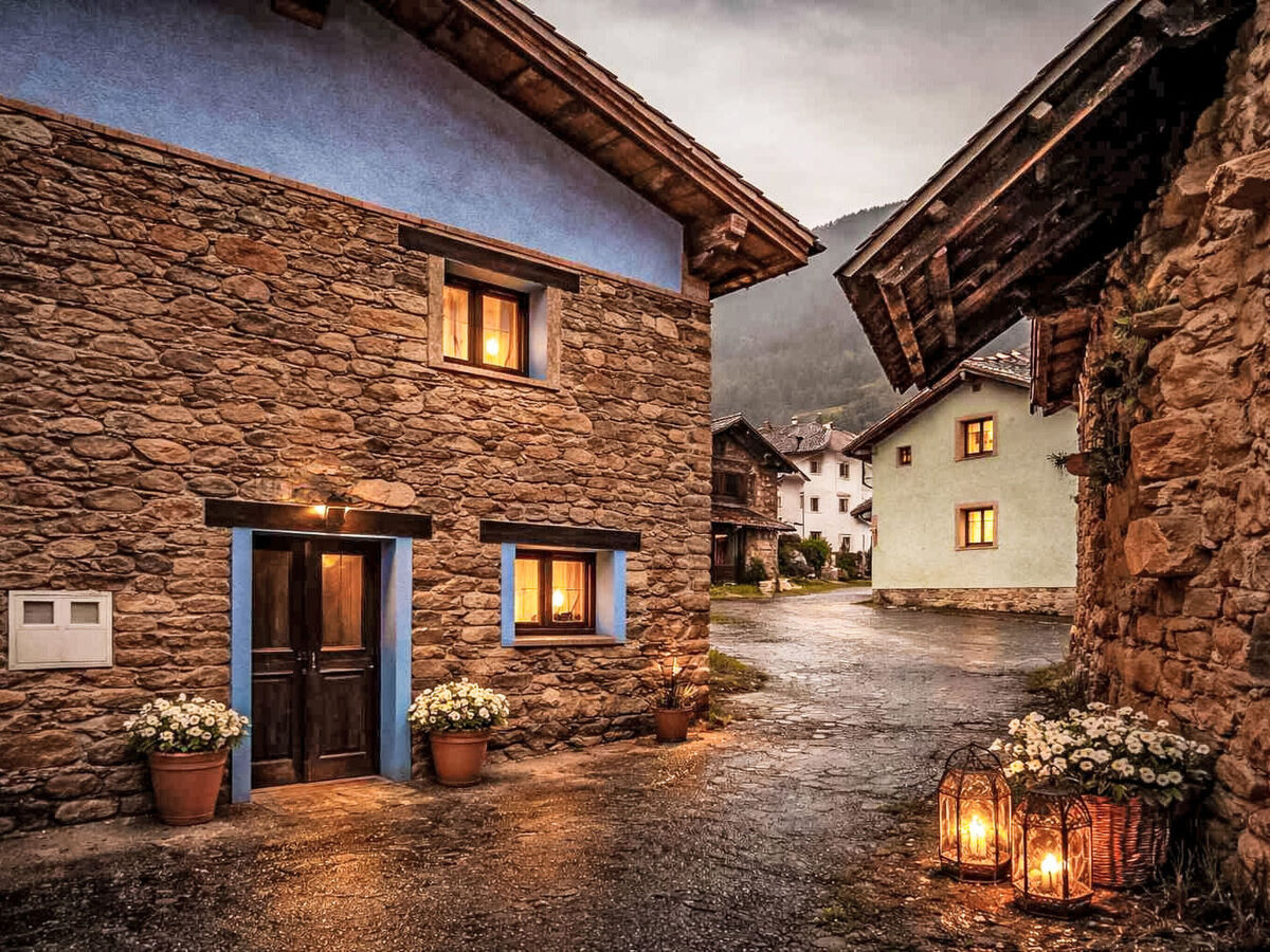 Appartement à Proaza avec jacuzzi, cheminée et vue montagne - Photo 36