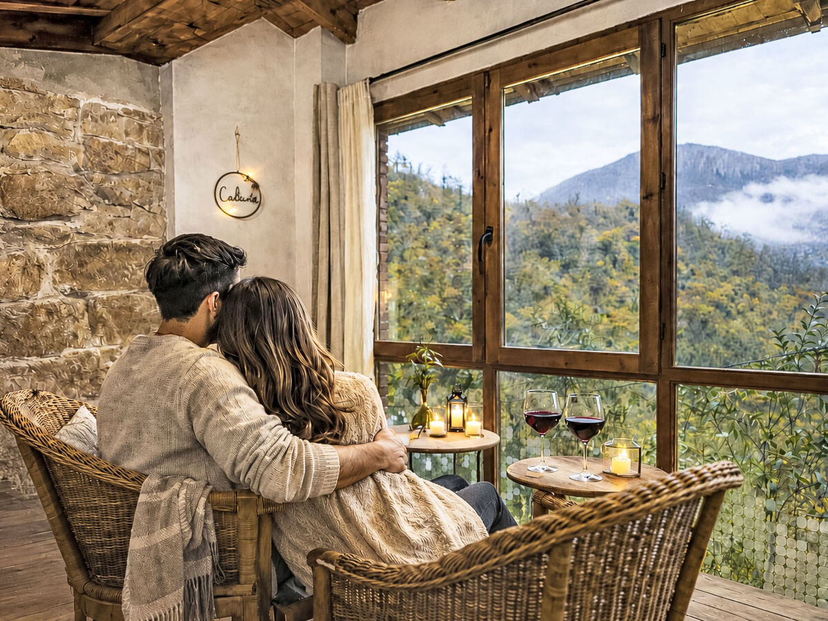 Appartement rural à Las Ventas, jacuzzi et vue montagne - Photo 7