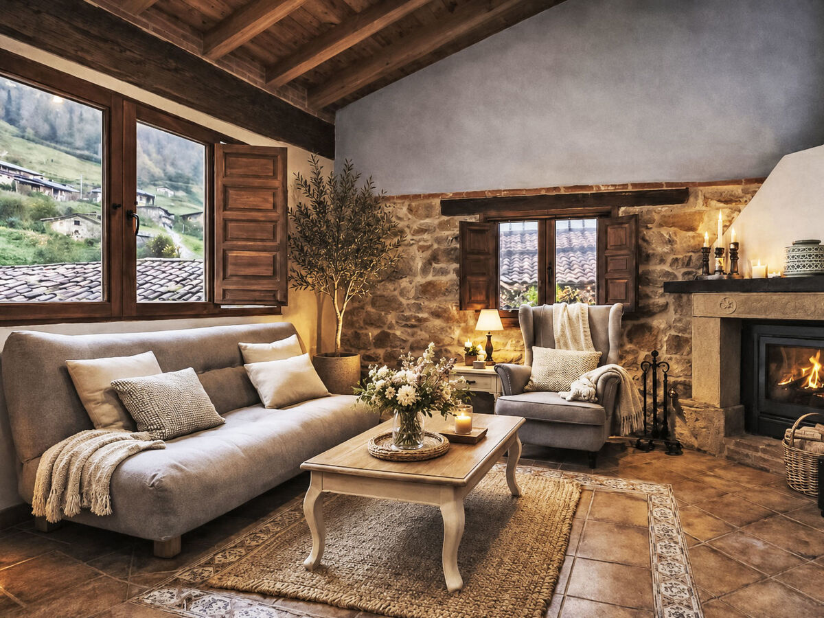 Appartement rural à Las Ventas, jacuzzi et vue montagne - Photo 12