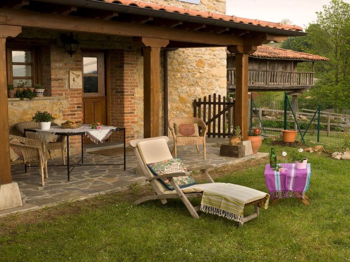 Maison Casería María Sopeña à Pruneda, piscine et cheminée - Photo 3
